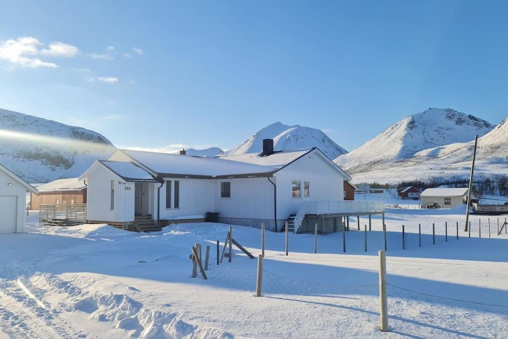 Arctic Lodge Tromvik With Jacuzzi 特罗姆瑟 外观 照片